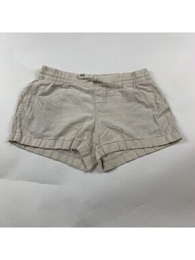 Old Navy Feather Linen Blend Pull On Shorts M